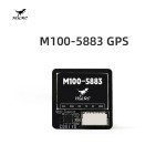 Original HGLRC M100-5883 GPS Module With Ceramic Antenna On-board LED Indicators 21x21mm for RC Airplane Long Range Drone Parts